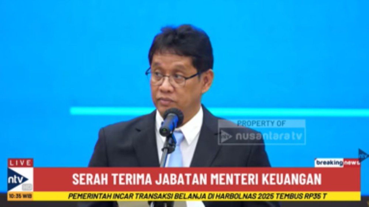 Menteri Keuangan Purbaya Yudhi Sadewa