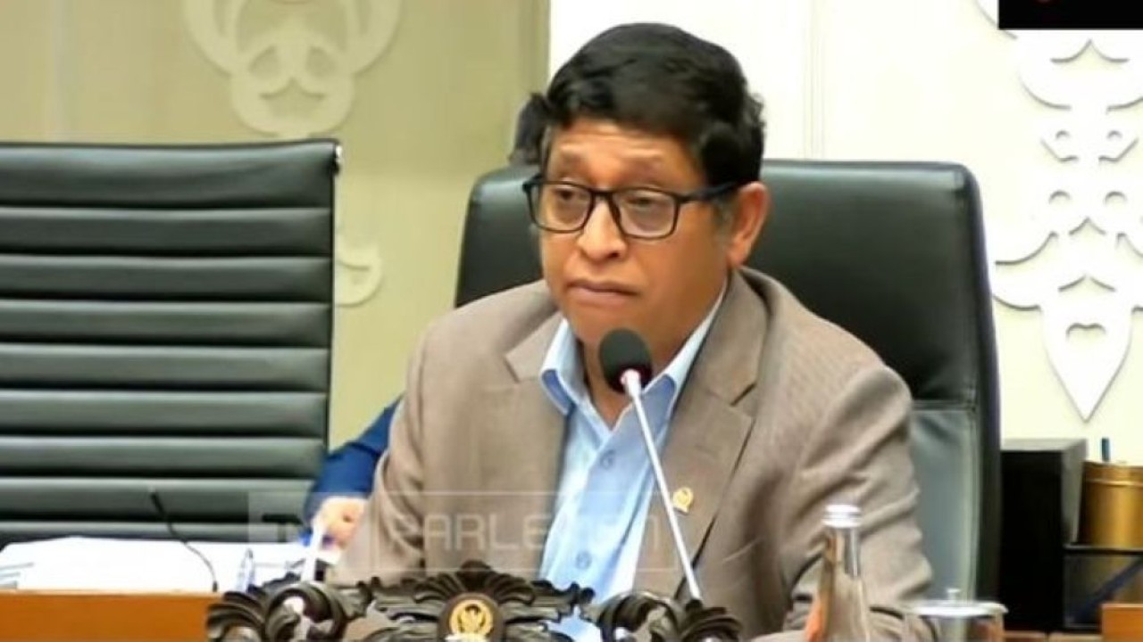 Ketua Badan Legislasi (Baleg) DPR RI Bob Hasan. (Foto: Tangkapan layar)