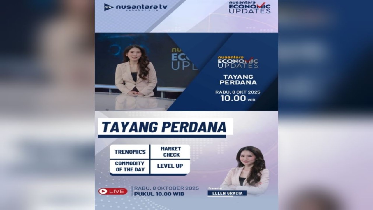 Program baru Nusantara TV "Nusantara Economic Updates"