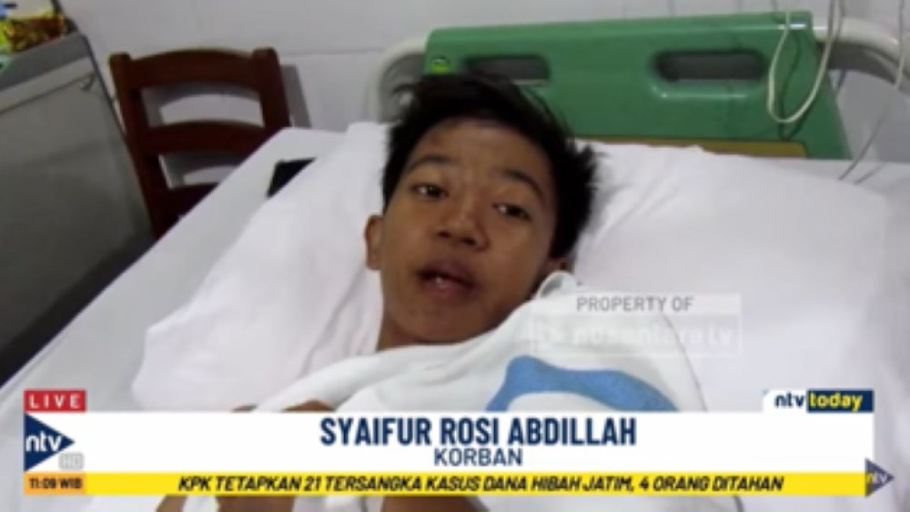 Syaiful Rosi Abdillah santri yang menjadi korban ambruknya musala Pondok Pesantren Al Khoziny, Sidoarjo
