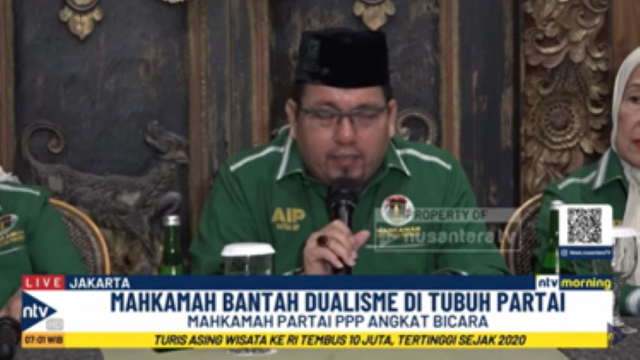 Ketua Mahkamah Partai PPP Ade Irfan Pulungan