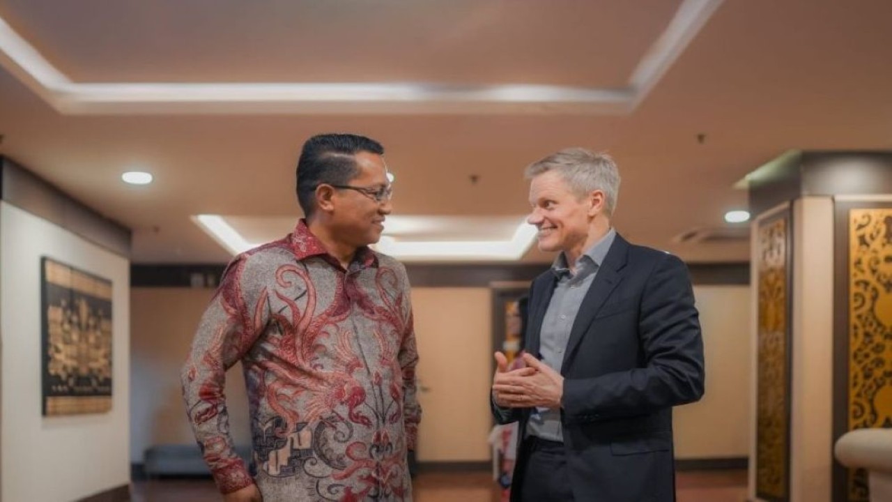 Menteri Hukum, Supratman Andi Agtas, mengapresiasi Spotify atas dukungannya terhadap proposal pengelolaan royalti global. (Foto: Istimewa)