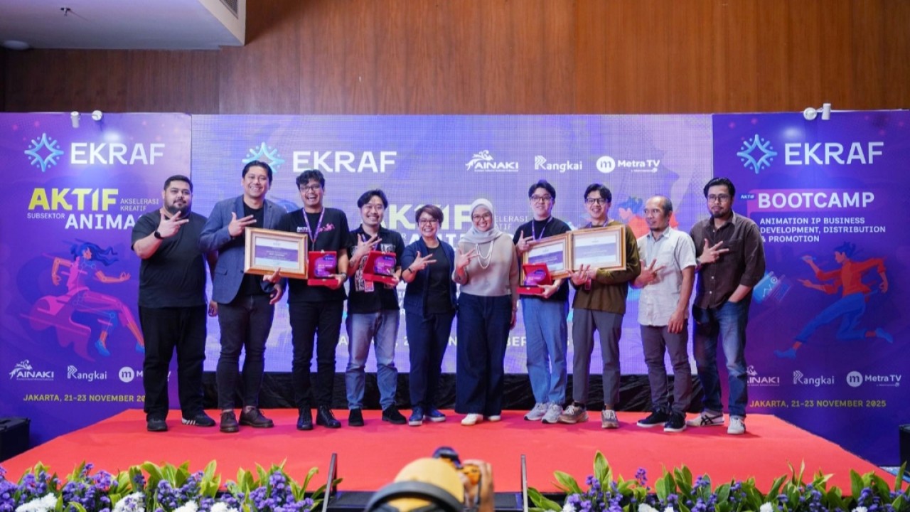 Kemenparekraf kirim enam karya film dan animasi lulusan Bootcamp AKTIF ke ATF 2025/Ist