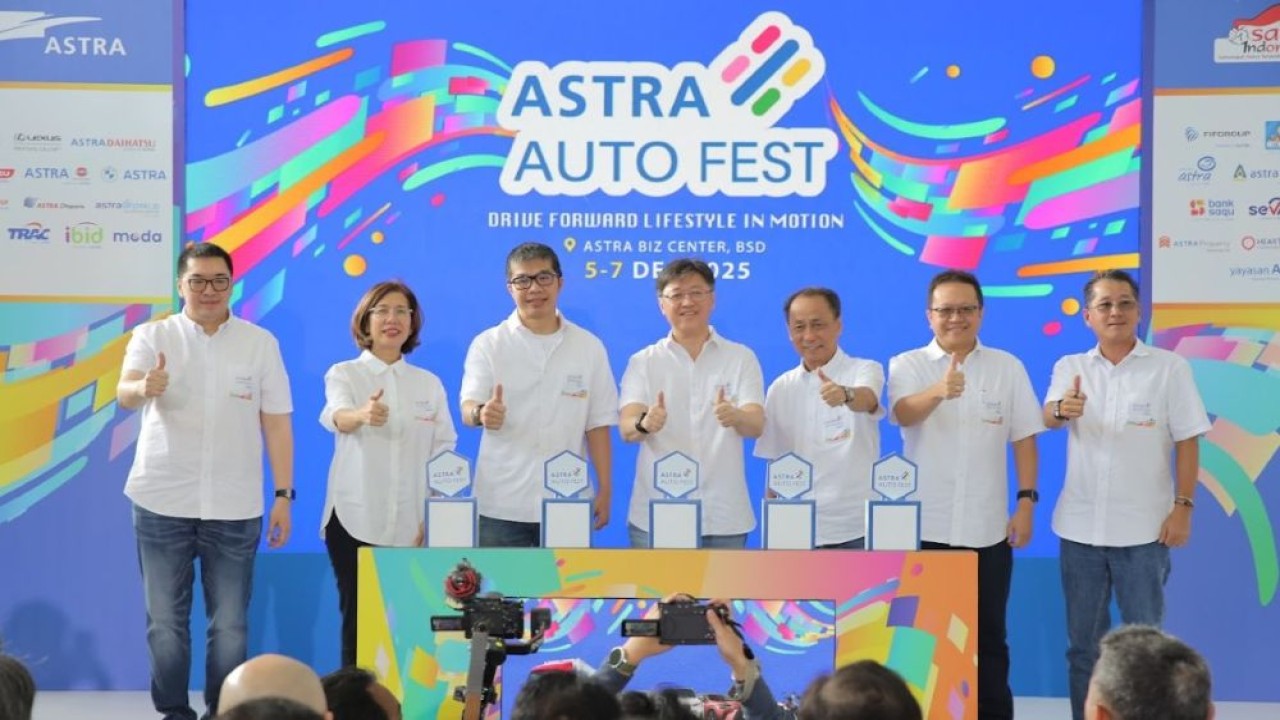 Astra Auto Fest 2025 resmi dibuka di Astra Biz Center BSD pada Jumat (5/12/2025). (Foto: Istimewa)