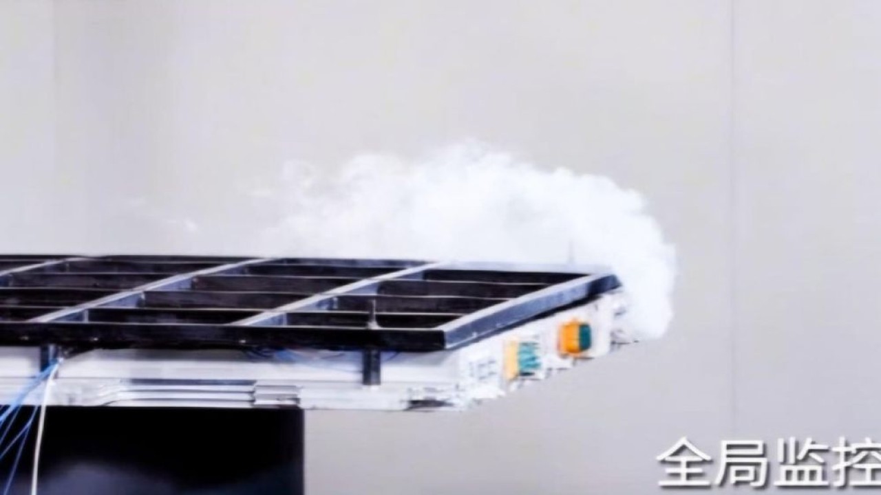 GAC melakukan uji tembak baterai all-solid-state. (Foto: Istimewa)