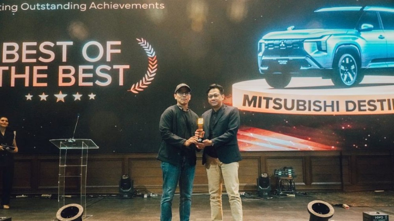 Mitsubishi Destinator berhasil menyabet gelar Forwot Car of The Year 2025. (Foto: Istimewa)
