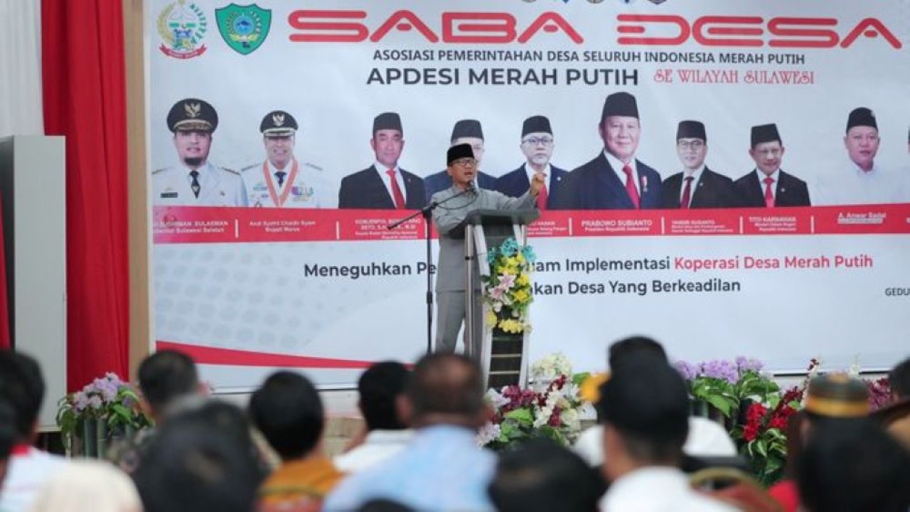 Menteri Desa dan Pembangunan Daerah Tertinggal (Mendes PDT) Yandri Susanto. (Foto: Antara)