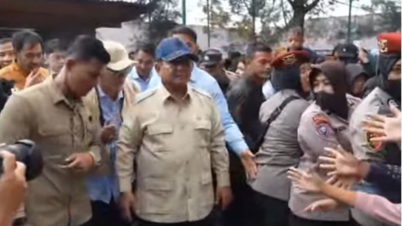 Prabowo Subianto di Bener Meriah Aceh (Istimewa)