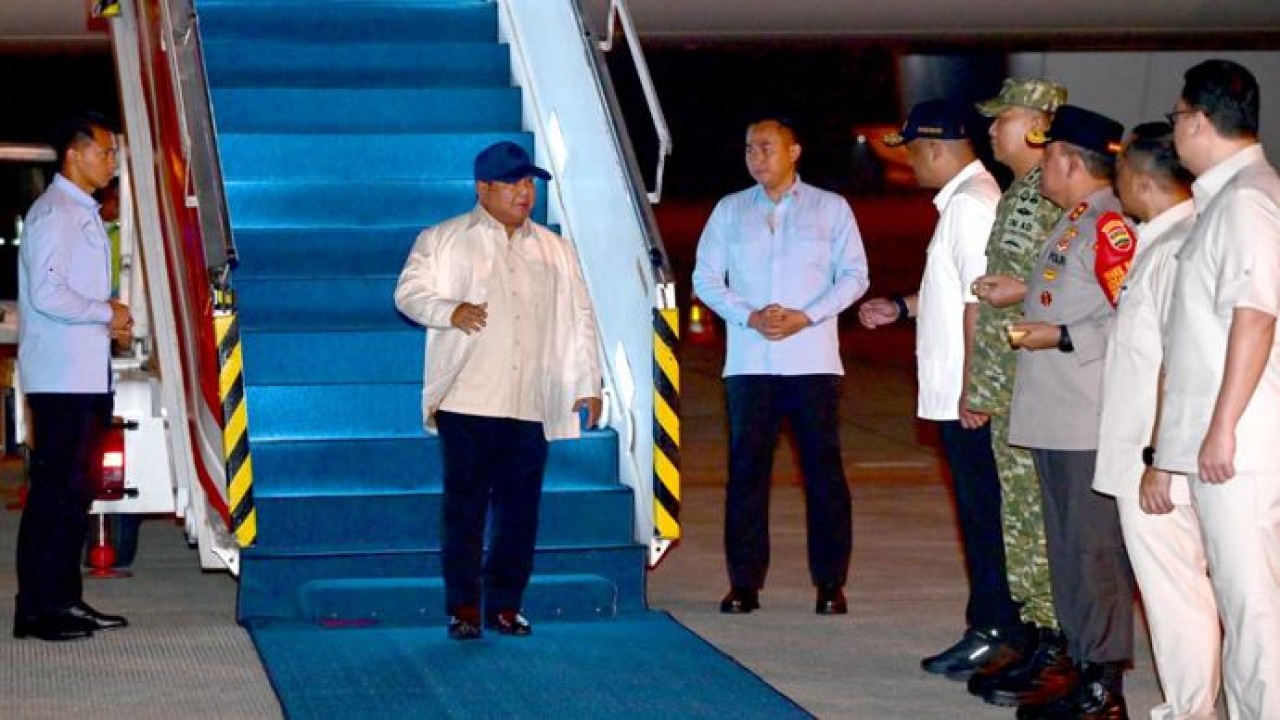 Prabowo kembali tinjau sejumlah wilayah terdampak bencana (Setpres)
