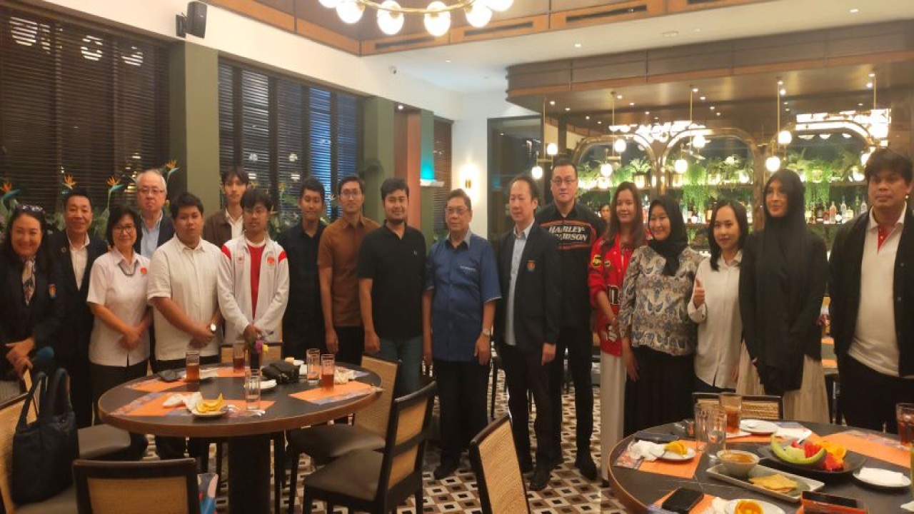 Ketua Umum PB Percasi Utut Adianto dalam acara syukuran atas prestasi Tim Catur Indonesia di SEA Games 2025 dan penyerahan hadiah kepada para juara di Kejurnas Catur 2025