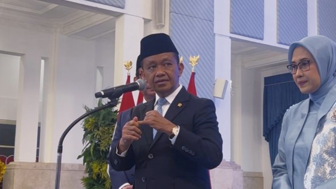 Menteri ESDM sekaligus Ketua Harian Dewan Energi Nasional (DEN) Bahlil Lahadalia (NTVnews)