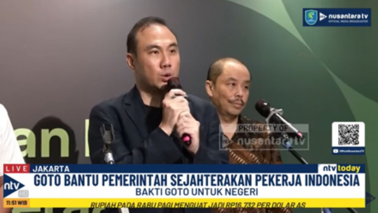 Direktur Utama/CEO GoTo Group Hans Patuwo