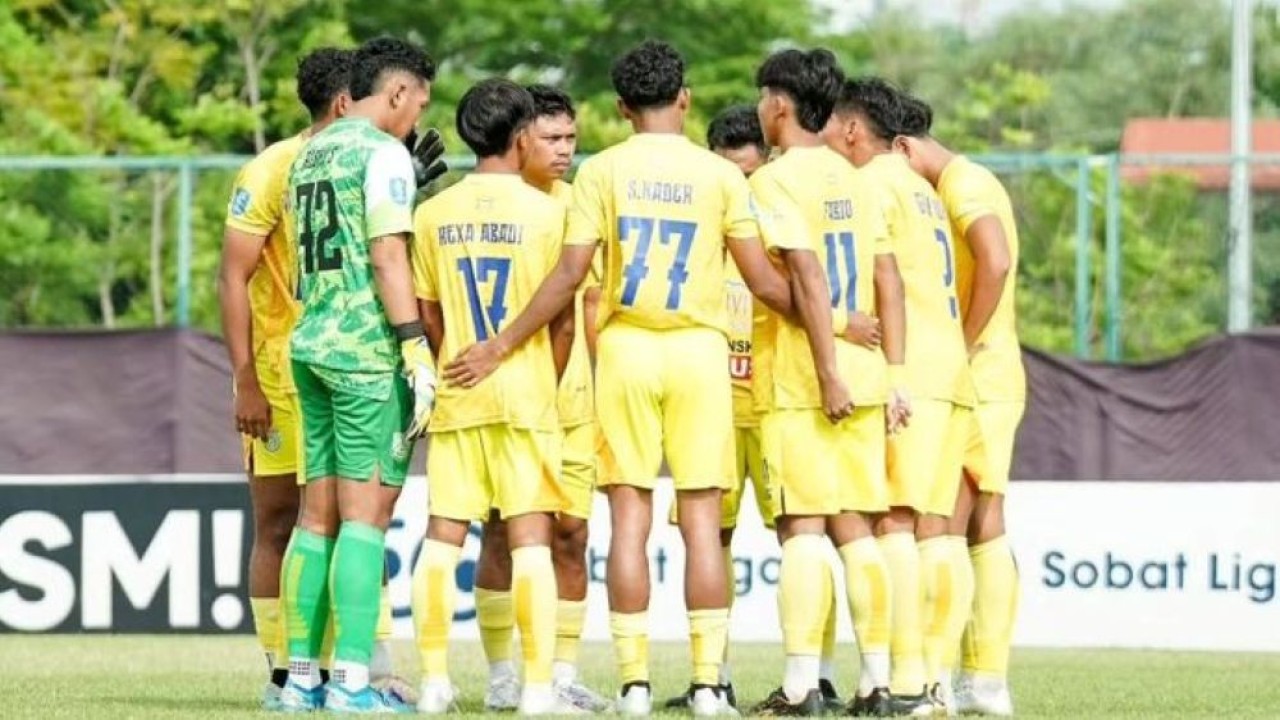 Skuad Gresik United. (Foto: Istimewa/I-League)