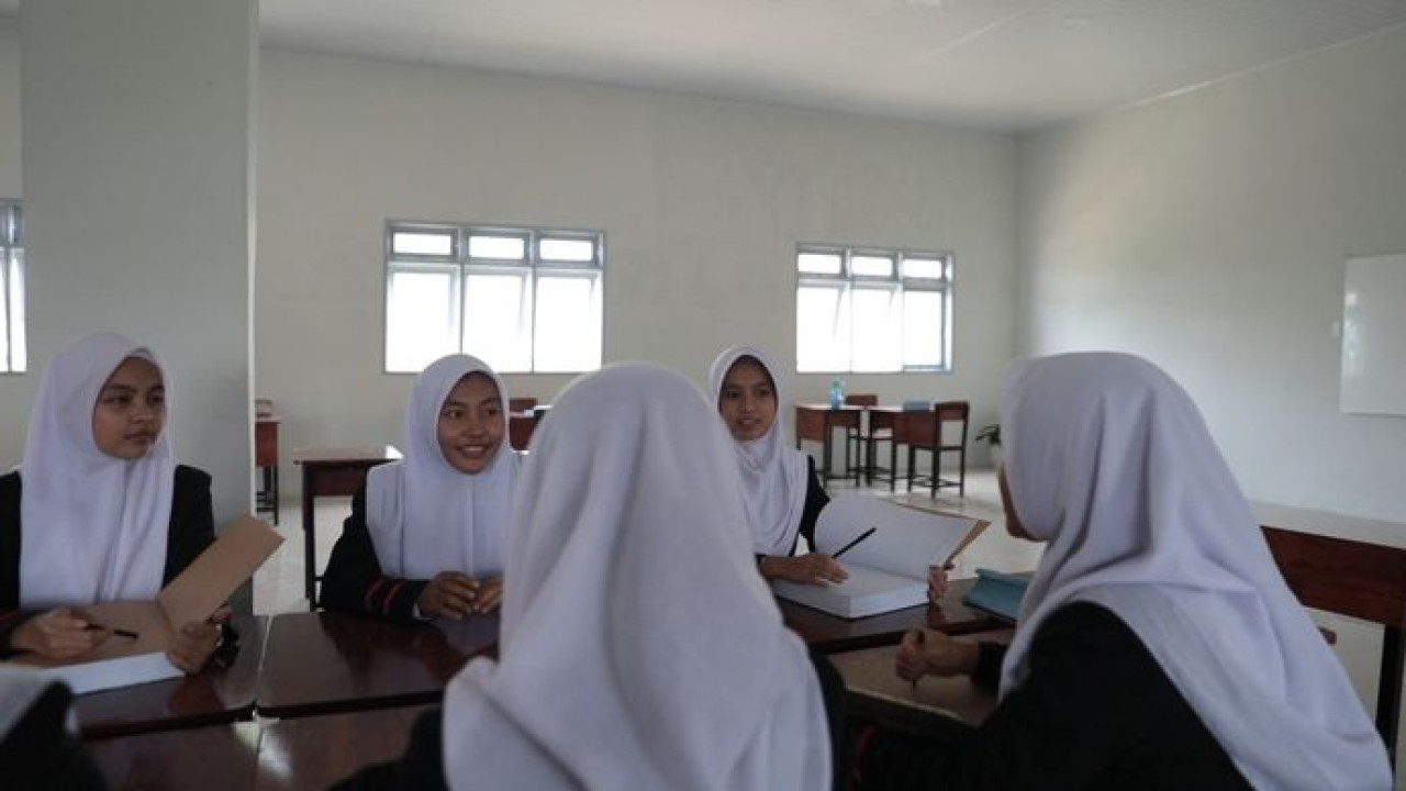 SMKN 7 Medan dapat Lab Akuntansi dari Program Revitalisasi Sekolah/ist