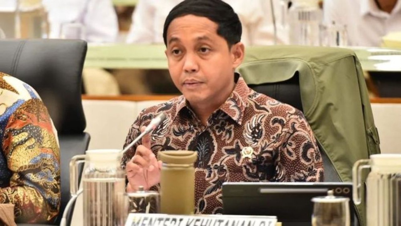Menteri Kehutanan (Menhut) Raja Juli Antoni. (Foto: ANTARA/HO-Kemenhut RI)