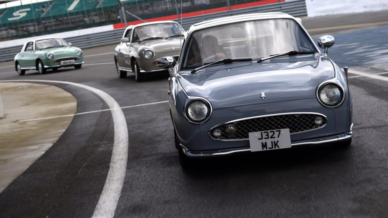 Ilustrasi. Nissan Figaro. (Foto: Istimewa via Carscoops)