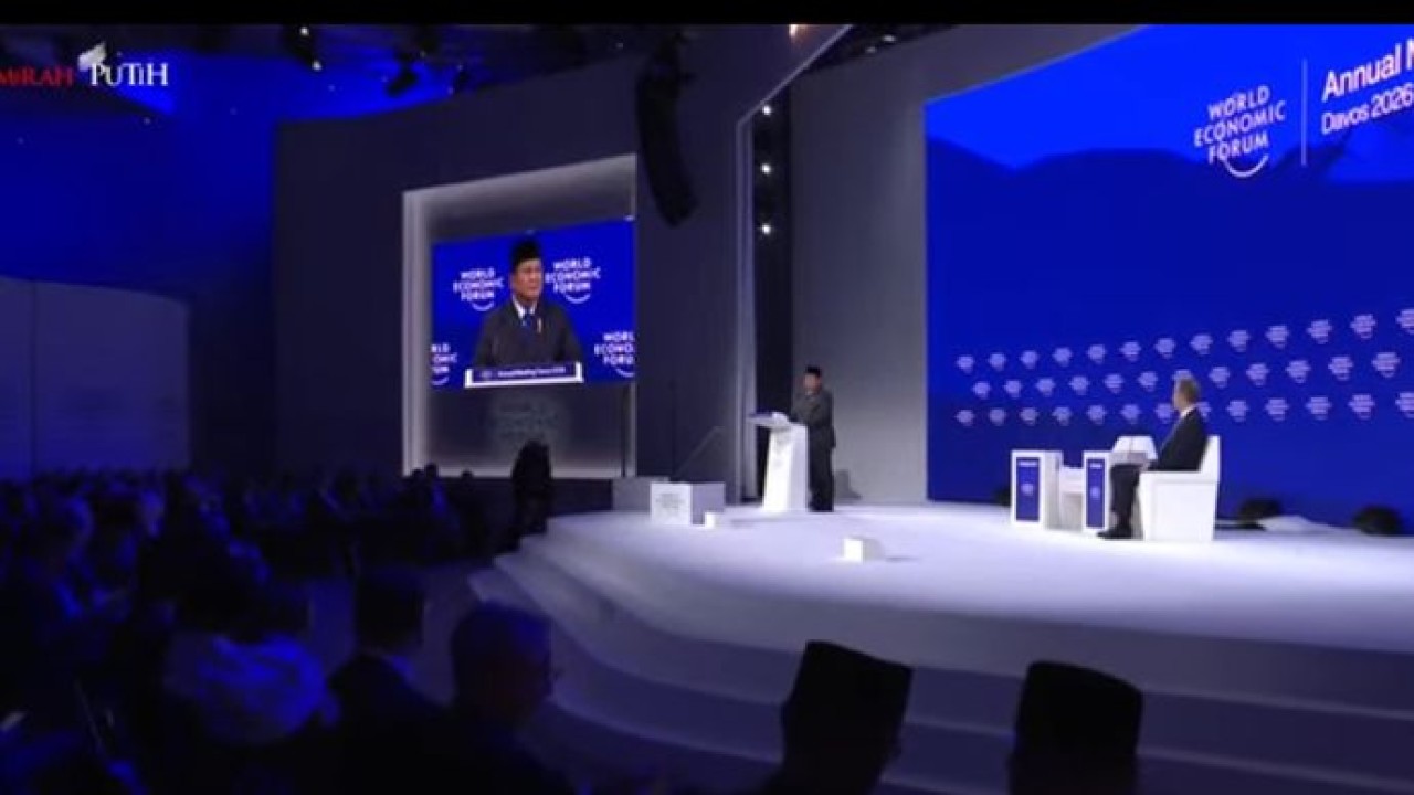 Prabowo Subianto di WEF Davos Swis (Istimewa)