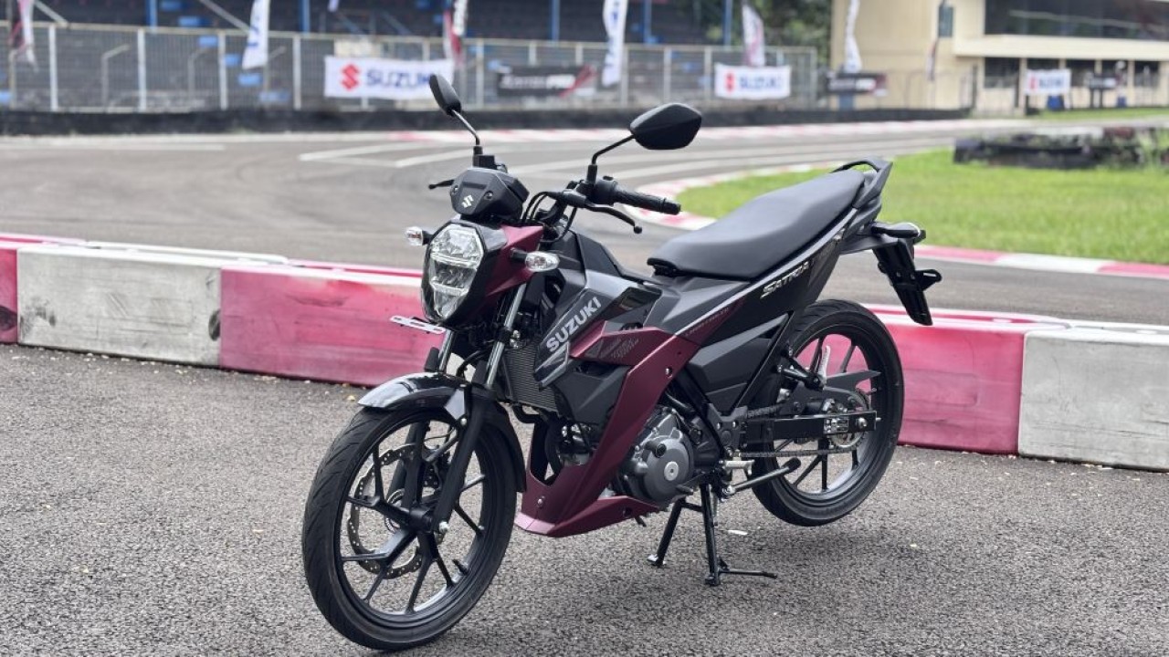 Sepeda Motor Suzuki Satria. (Foto: Dok/Istimewa)