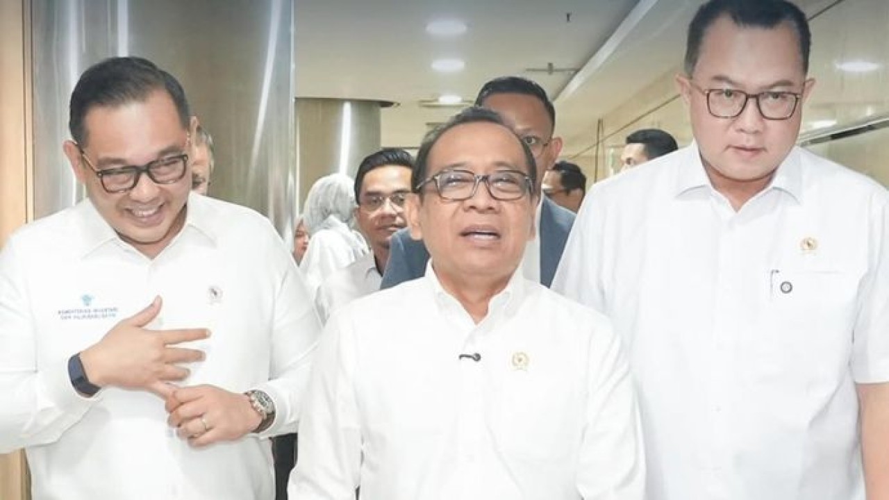 Wakil Menteri Investasi dan Hilirisasi/Wakil Kepala BKPM Todotua Pasaribu menghadiri Kick-off Meeting Forum Komunikasi Riset dan Inovasi (FKRI) Tahun 2026 yang digelar di Jakarta, Senin, 19 Januari 2026.