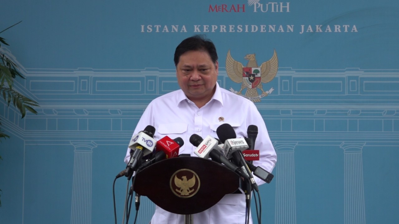 Menteri Koordinator Bidang Perekonomian Airlangga Hartarto. (Foto: Dok/Istimewa)