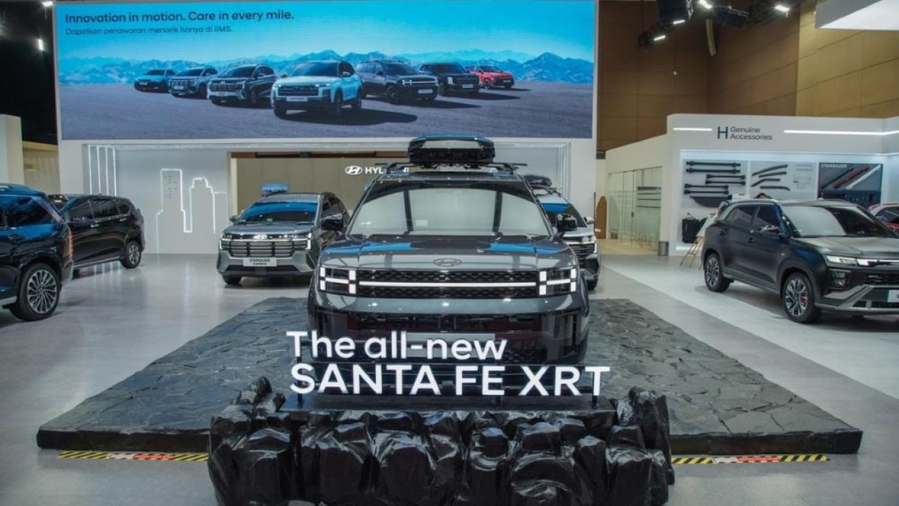 All-New Hyundai SANTA FE XRT dirilis di ajang IIMS 2026. (Foto: Dok/Istimewa)