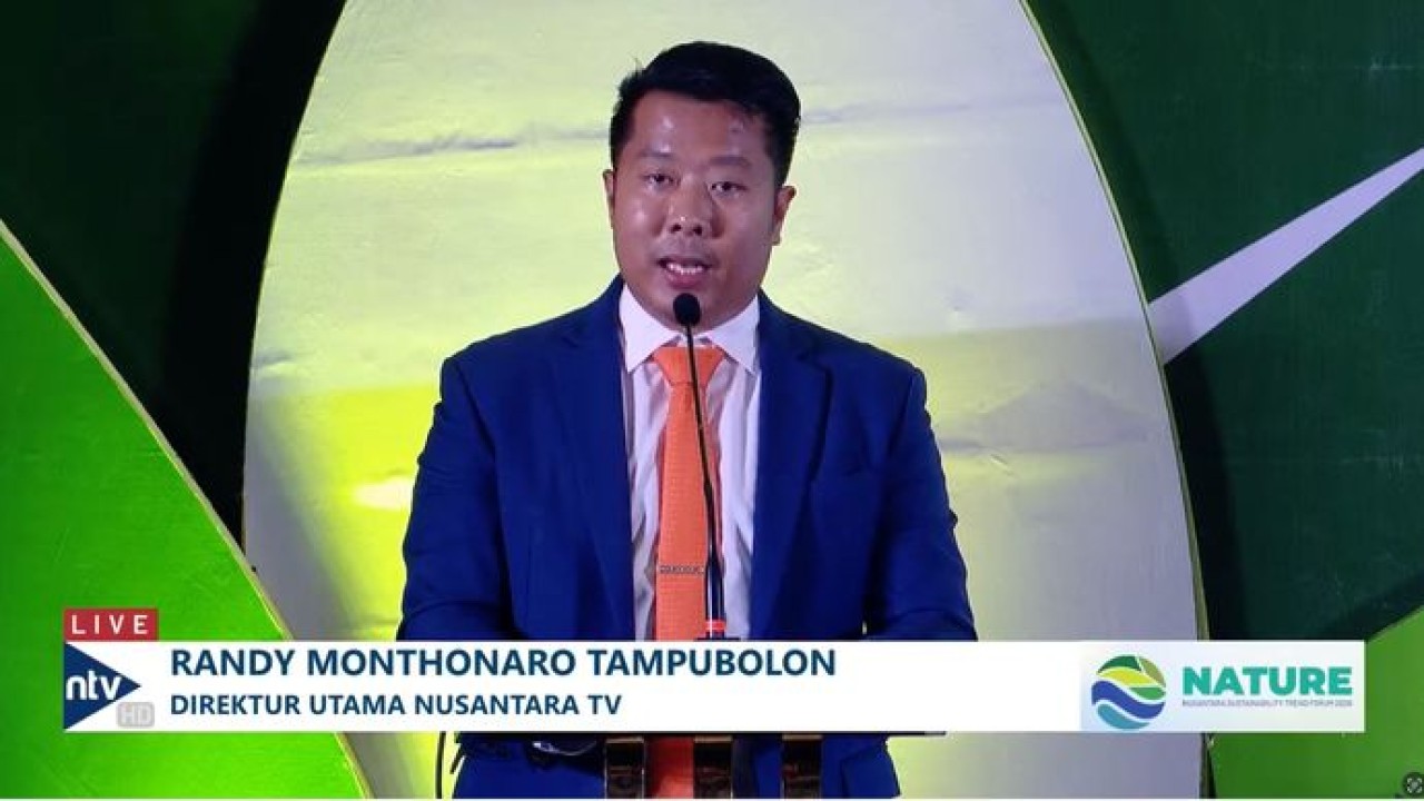 Direktur Utama Nusantara TV Randy Monthonaro Tampubolon. (Nusantara TV)