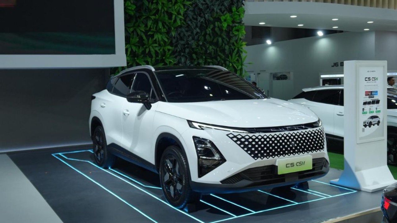 Chery C5 CSH resmi diluncurkan di IIMS 2026. (Foto: Dok/Istimewa/Chery Indonesia)