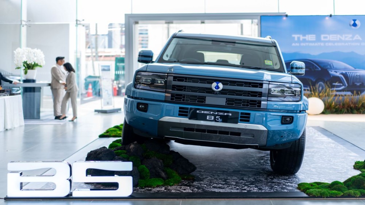 DENZA untuk pertama kalinya memperkenalkan DENZA B5 kepada publik Indonesia dalam ajang BCA Expoversary 2026. (Foto: Dok/Istimewa/Denza)