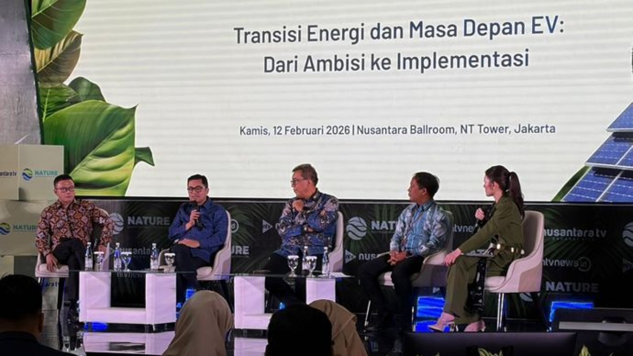 Natrue 2026: Diskusi Transisi Energi dan Masa Depan EV: Dari Ambisi ke Implementasi (NTVnews/Dedi)
