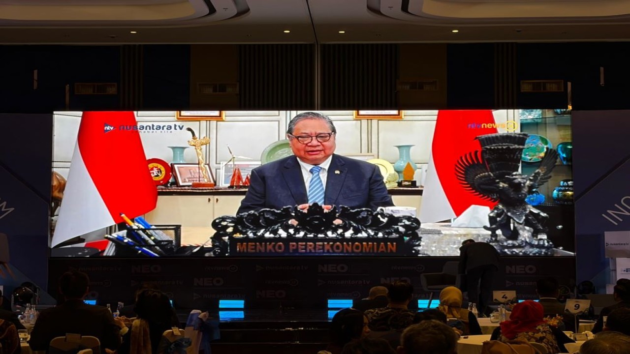 Menteri Koordinator Bidang Perekonomian Airlangga Hartarto