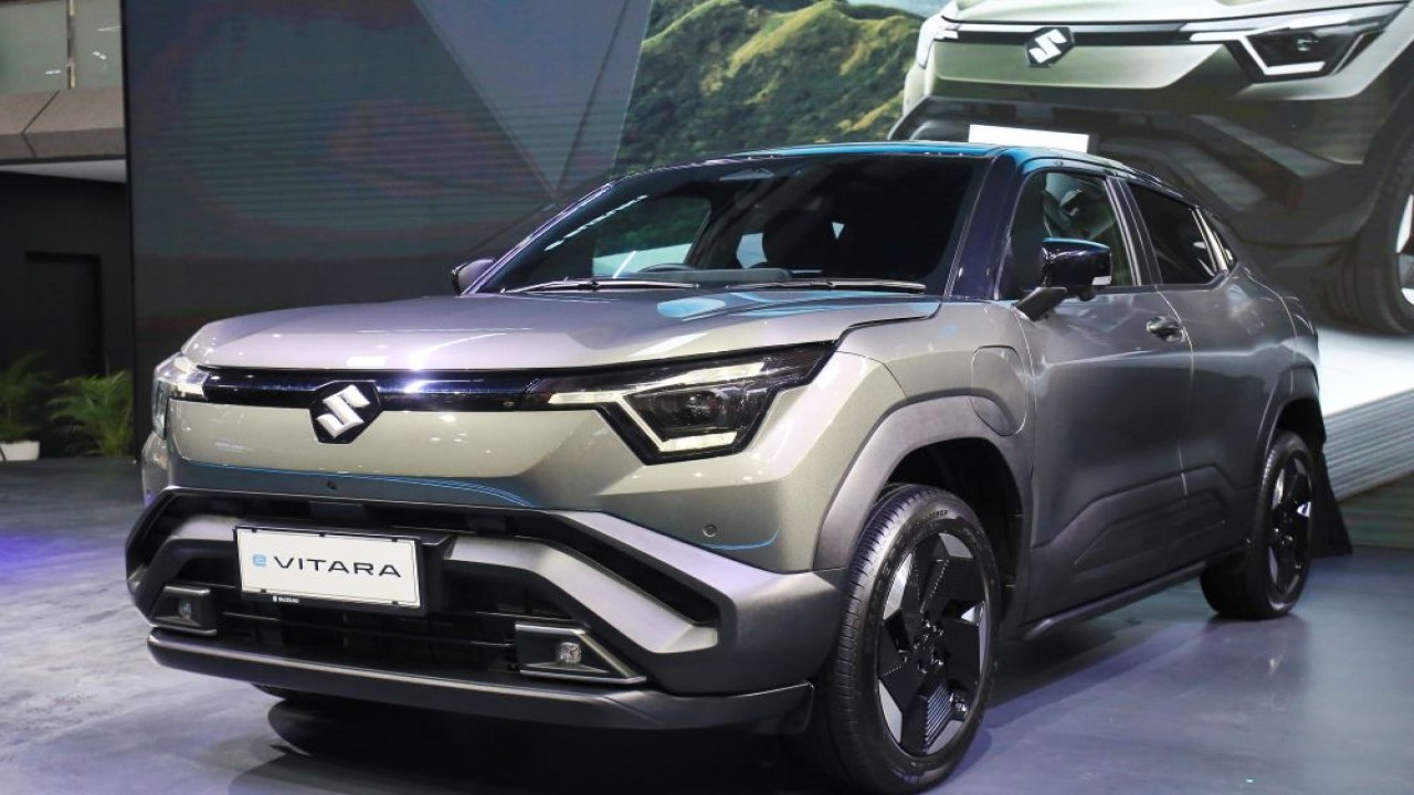 PT Suzuki Indomobil Sales (SIS) resmi meluncurkan Suzuki e VITARA di Indonesia dalam ajang IIMS 2026 di JIExpo Kemayoran, Jakarta, Kamis (5/2/2026). (Foto: Dok/Istimewa/Adiantoro/SIS)