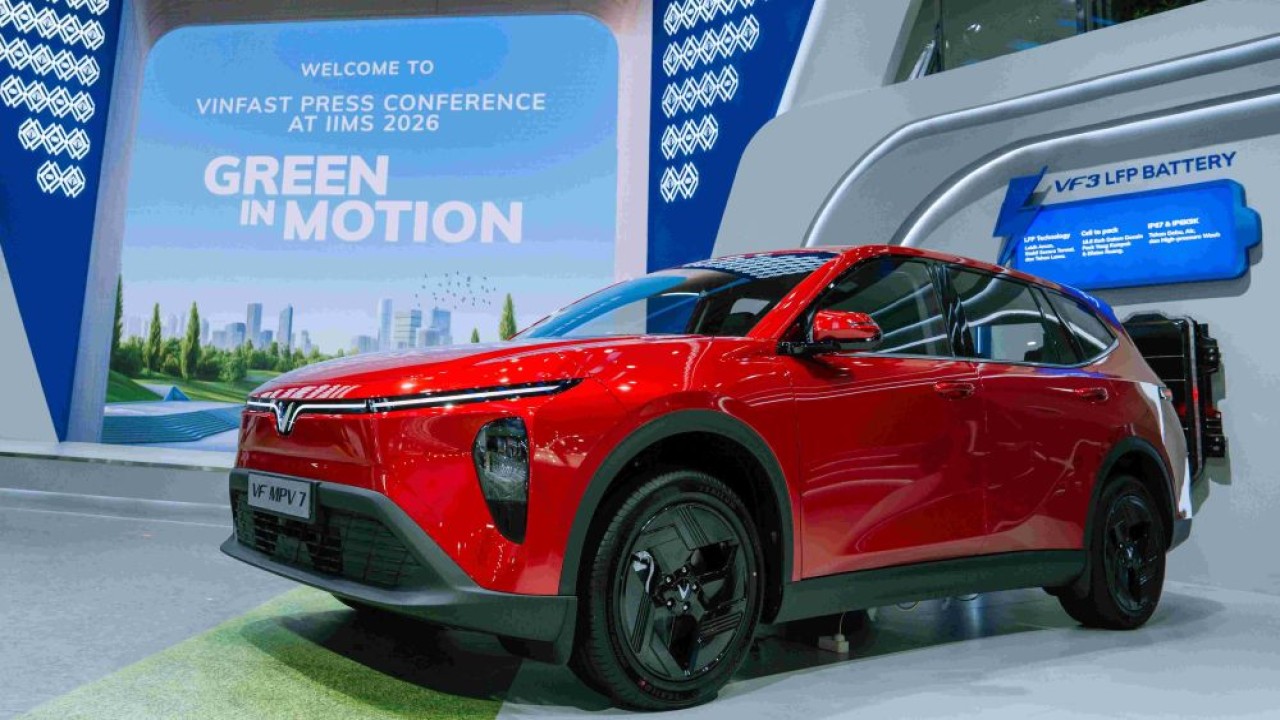 VinFast memperkenalkan mobil listrik terbaru, VinFast VF MPV 7. (Foto: Dok/Istimewa)