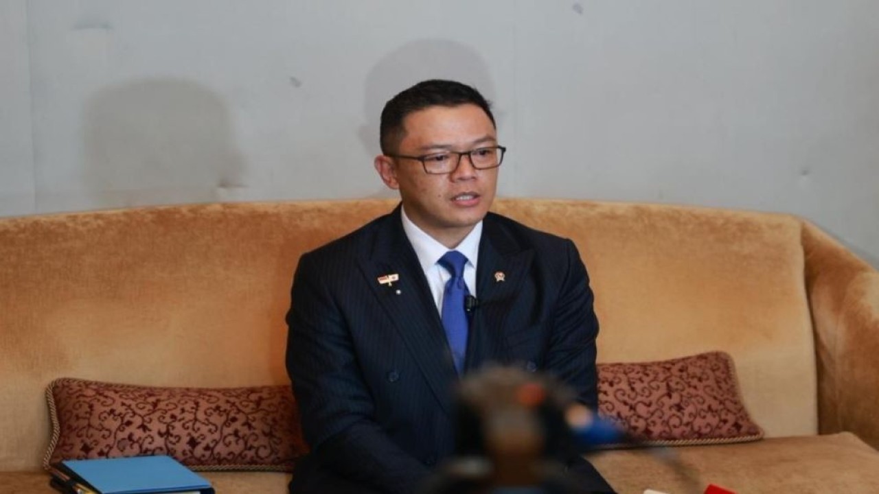 Menteri Luar Negeri Sugiono. (Bakom)