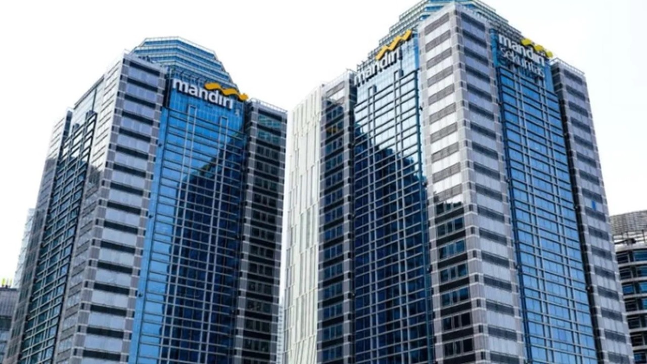 Ilustrasi - Gedung Menara Mandiri di Jakarta. ANTARA/HO-Bank Mandiri (Antara)
