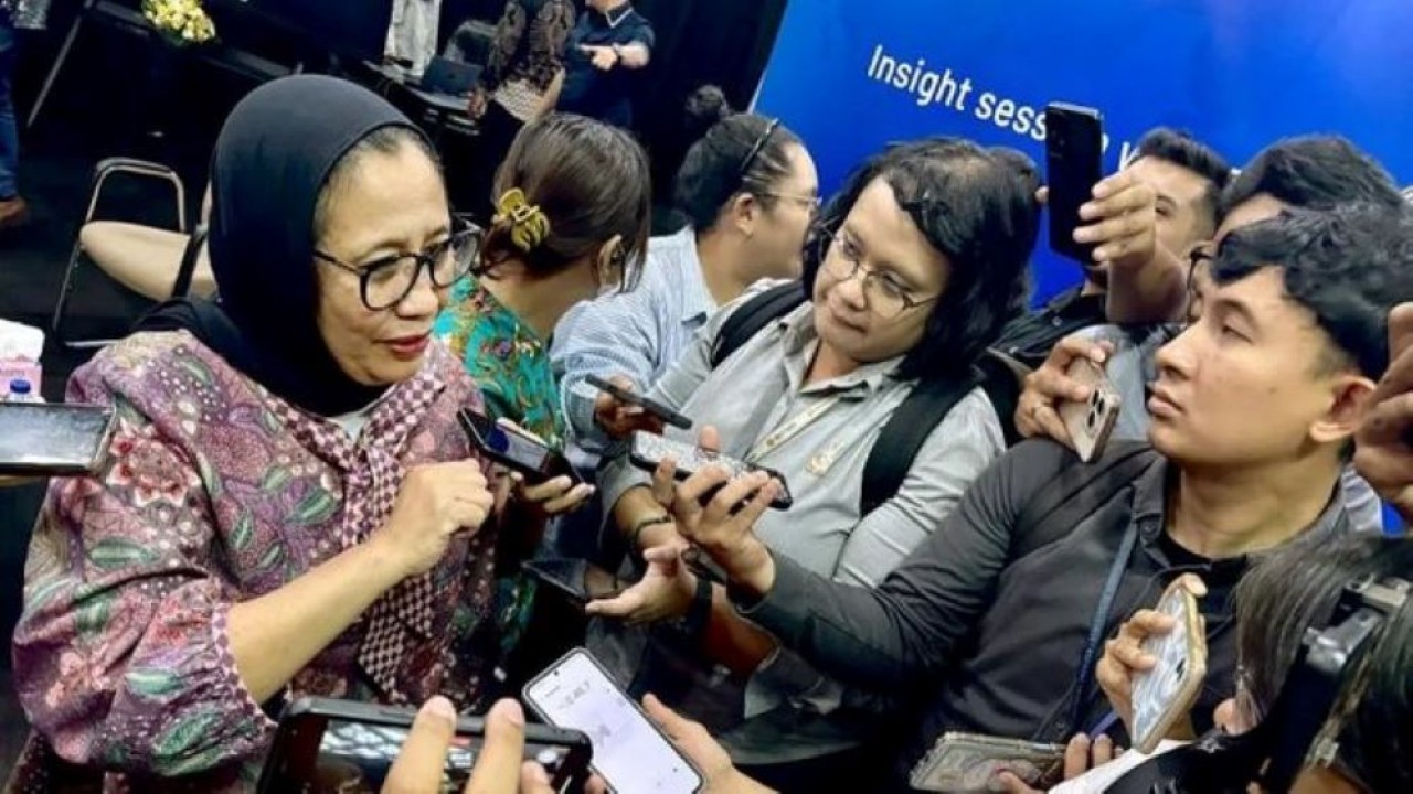 Wakil Kepala Badan Gizi Nasional (BGN) Nanik S. Deyang. ANTARA/Genta Tenri Mawangi/aa. (Antara)