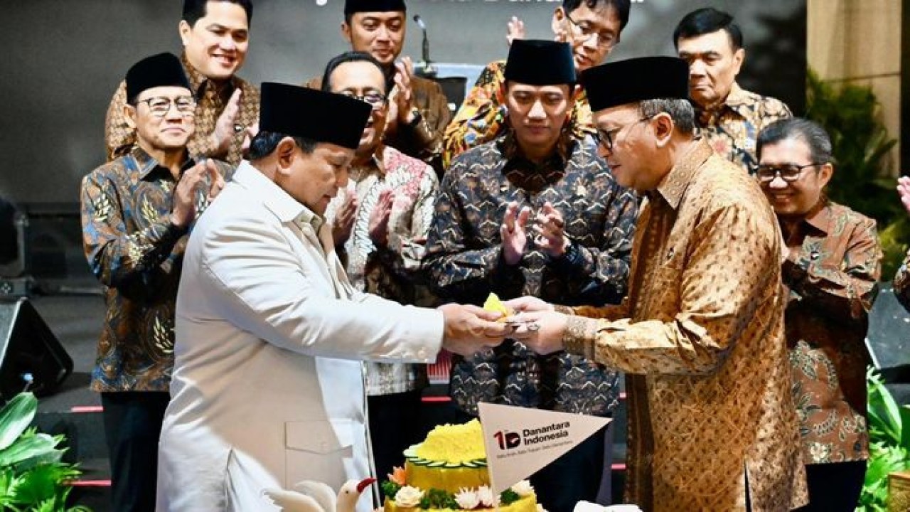Prabowo Subianto, memberikan arahan kepada seluruh insan Danantara Indonesia mengenai pentingnya menjaga integritas. (Istimewa)