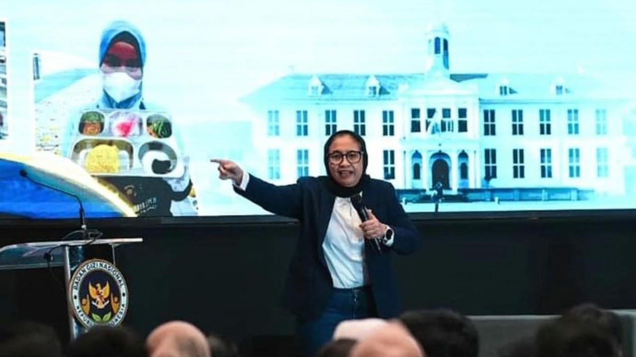 Wakil Kepala BGN Nanik Sudaryati Deyang. ANTARA/HO-BGN (Antara)