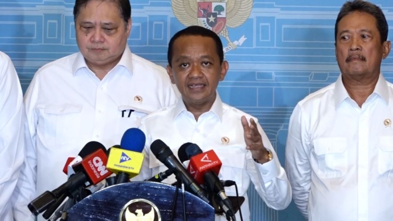 Menteri Energi dan Sumber Daya Mineral (ESDM) Bahlil Lahadalia. (Foto: Dok/Istimewa/Bakom RI)