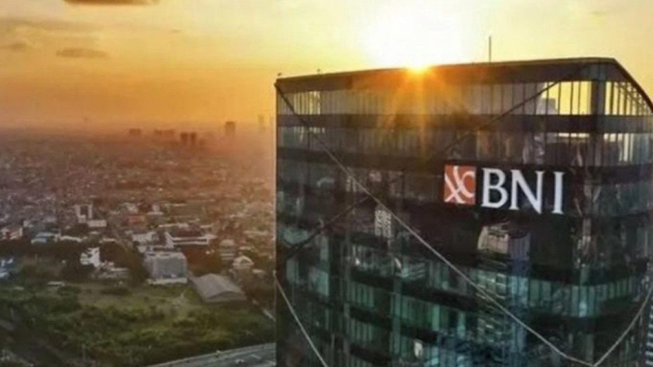 Ilustrasi - Gedung PT Bank Negara Indonesia (Persero) Tbk atau BNI. ANTARA/HO-BNI (Antara)