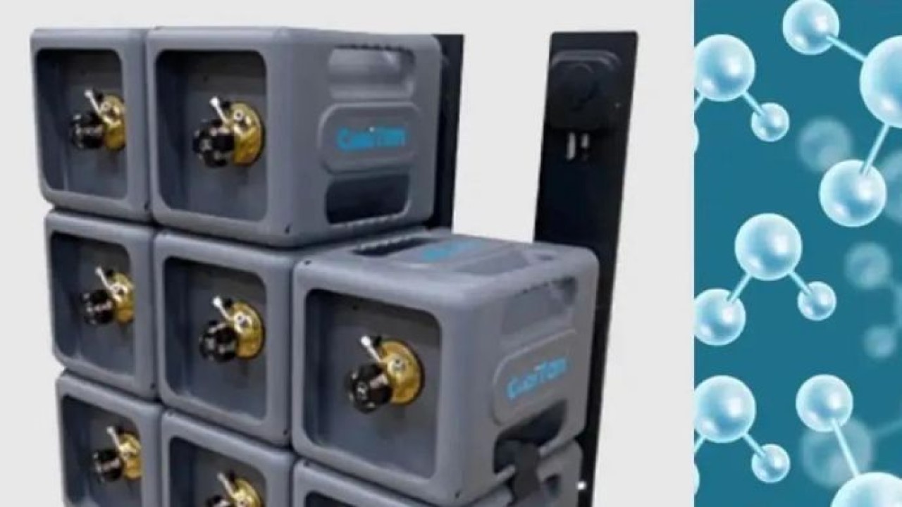 Ilustrasi - CubiTan, teknologi material maju penyimpanan gas metana berbasis Metal-Organic Frameworks (MOF) sebagai pensubstitusi tabung gas LPG yang dikembangkan oleh Badan Riset dan Inovasi Nasional (BRIN). ANTARA/HO-BRIN (Antara)