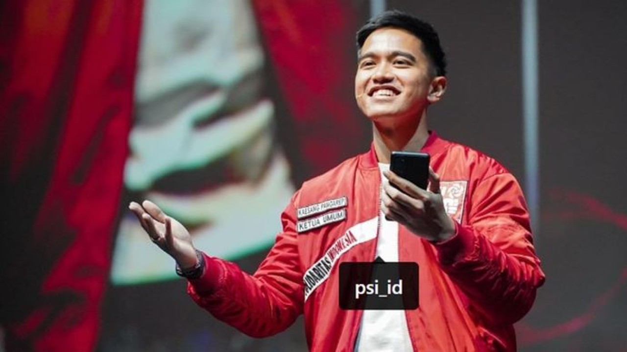 Ketua Umum PSI, Kaesang Pangarep (IG @Kaesangp)