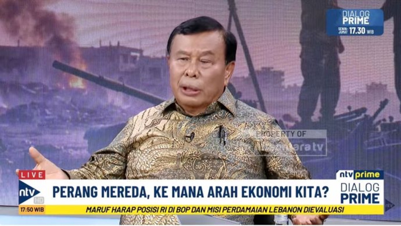 Presiden Komisaris NT Corp Nurdin Tampubolon. (NTV)