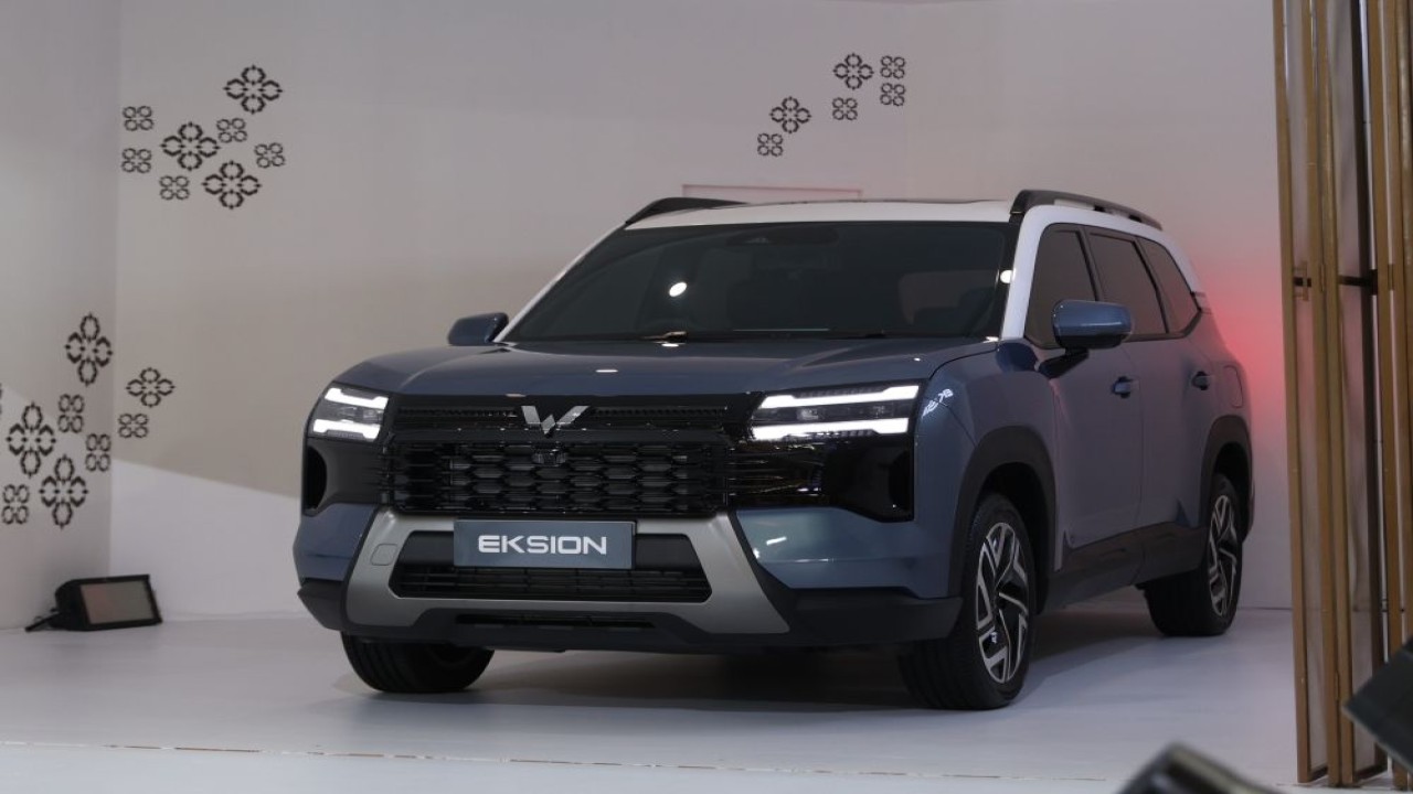 Wuling Eksion resmi diluncurkan dengan opsi EV dan PHEV di Jakarta, Rabu (22/4/2026). (Foto: Adiantoro/NTV)