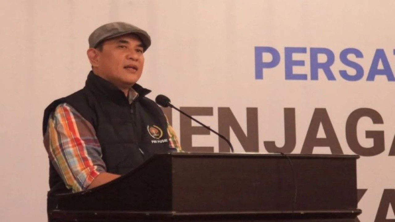 Sekretaris Jenderal (Sekjen) Persatuan Wartawan Indonesia (PWI) Pusat, Zulmansyah Sekedang. (Foto: ANTARA FOTO/Reno Esnir/app/nz)