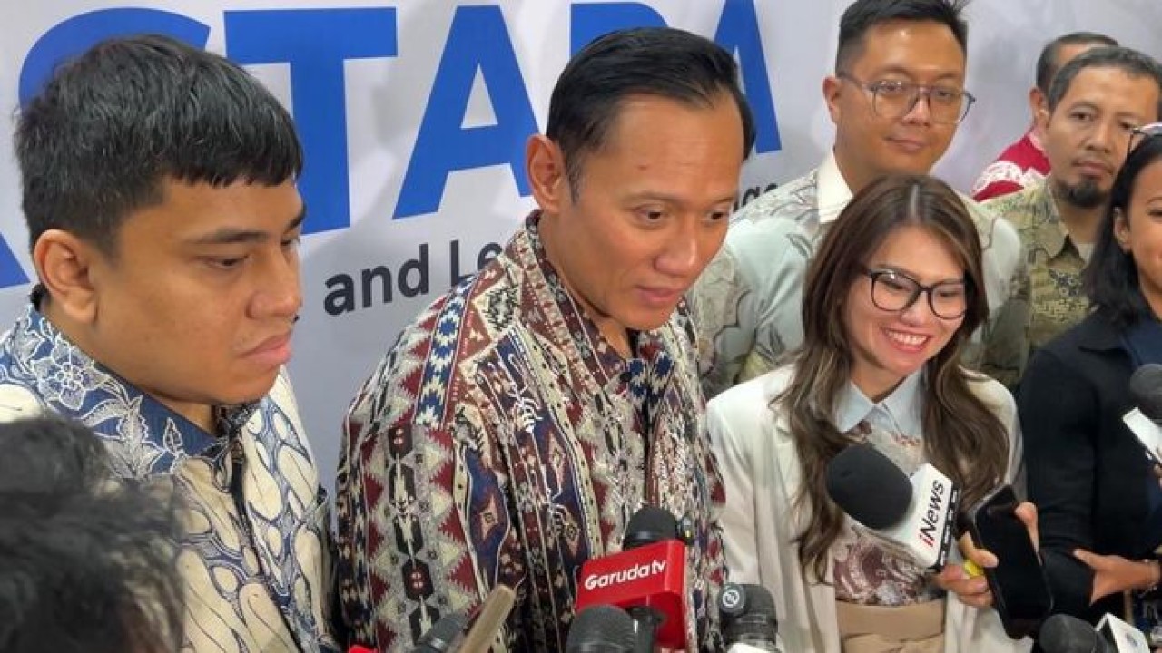 Menteri Koordinator Bidang Infrastruktur dan Pembangunan Kewilayahan Agus Harimurti Yudhoyono (AHY). (NTVNews.id)