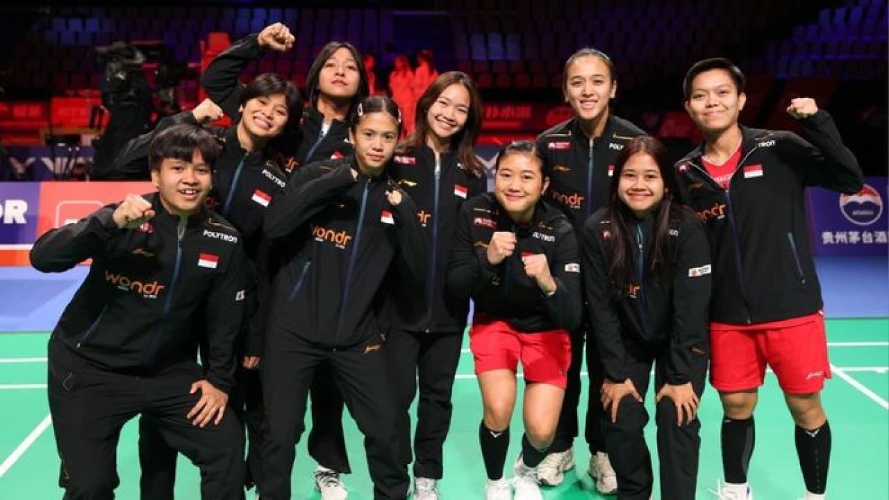 Srikandi muda di Piala Uber 2026. (BNI)