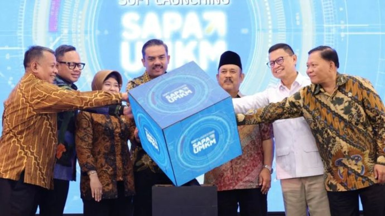 Kepala Badan Pengawas Obat dan Makanan (BPOM) Taruna Ikrar (kedua kanan) dalam Soft Launching SAPA UMKM di Jakarta, Kamis 21 Mei 2026. ANTARA/HO - BPOM (Antara)