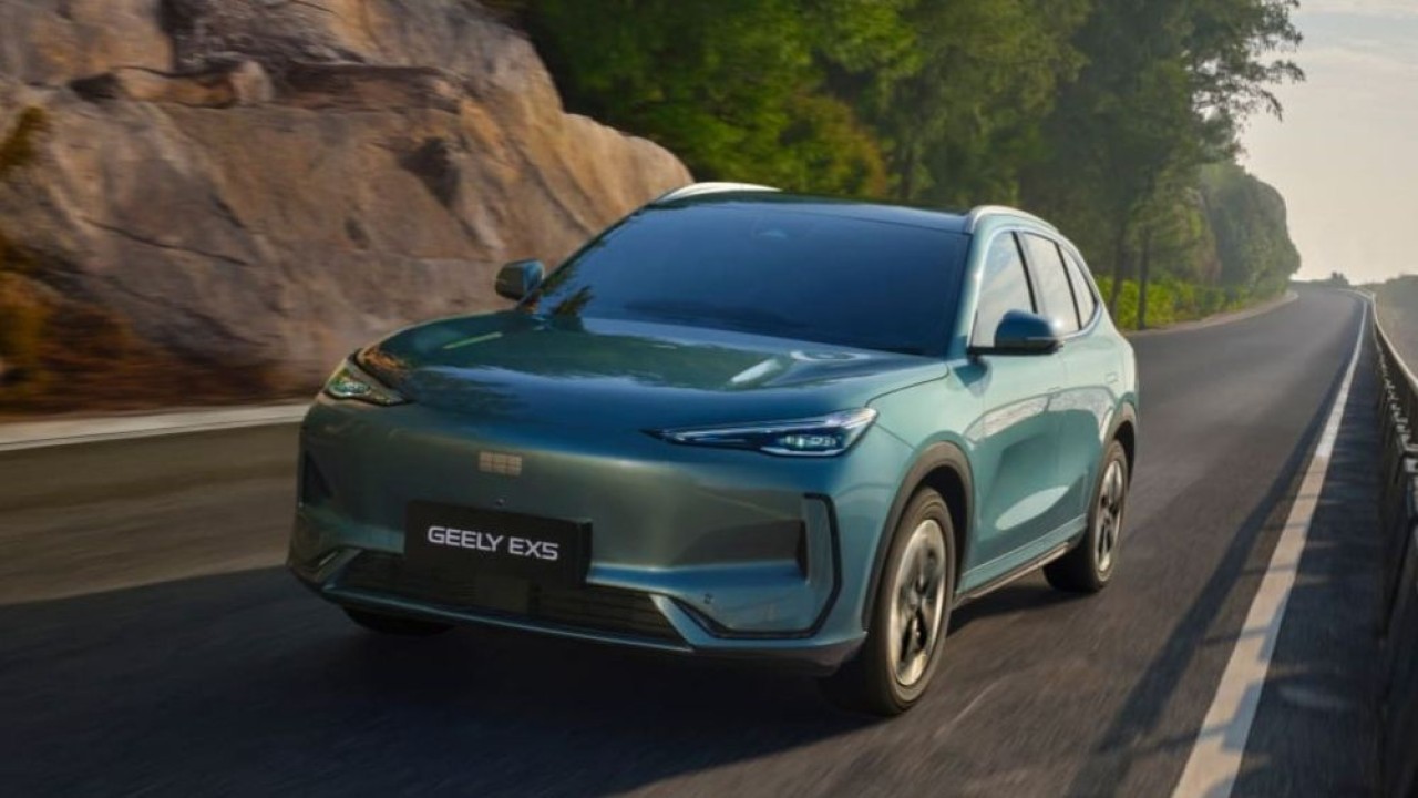 Geely EX5 menghadirkan kenyamanan premium untuk perjalanan bersama keluarga. (Foto: Dok/Istimewa)