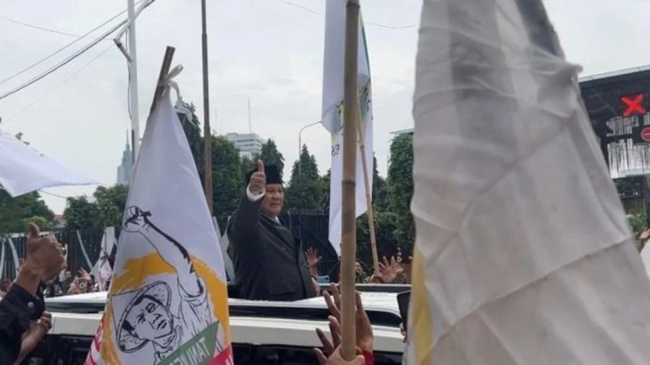 Presiden Prabowo Subianto usai menghadiri Rapat Paripurna DPR RI di Kompleks Parlemen, Senayan, Jakarta pada Rabu (20/5/2026). (Foto: ANTARA/HO-Tim Media Presiden Prabowo Subianto)
