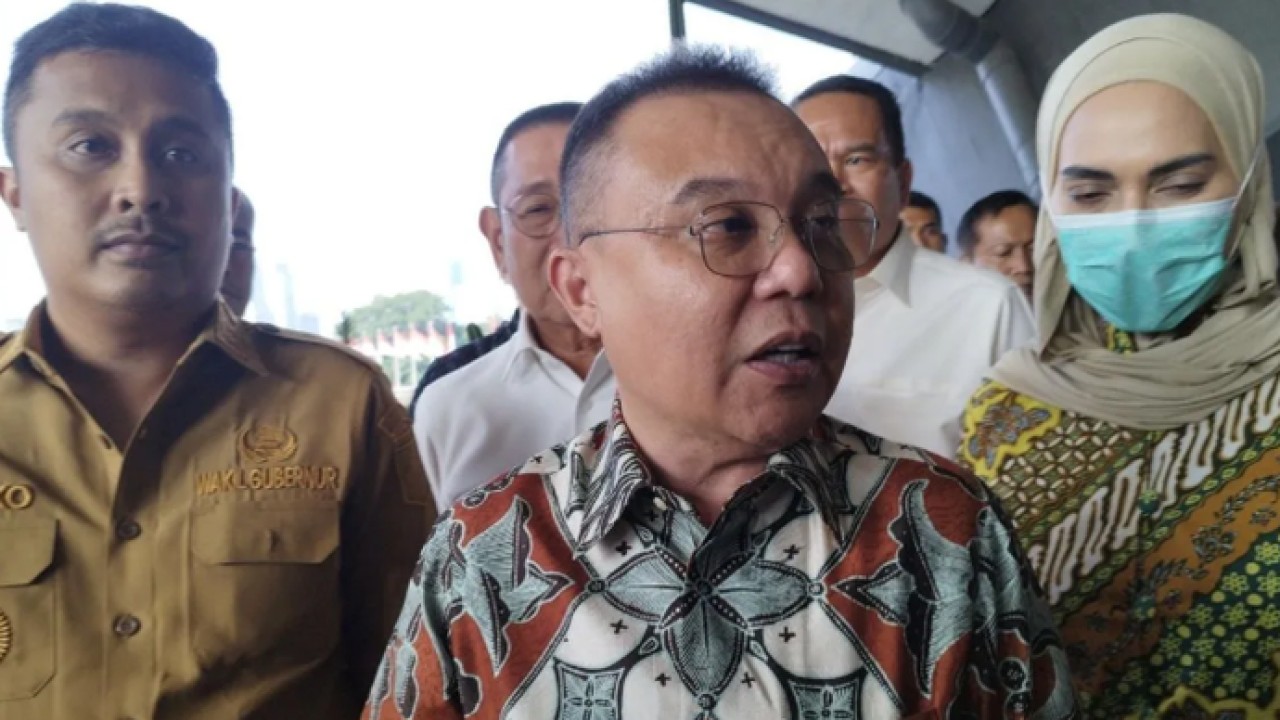 Arsip - Wakil Ketua DPR RI Sufmi Dasco Ahmad di kompleks parlemen, Jakarta, Selasa (19/5/2026). (ANTARA/Bagus Ahmad Rizaldi) (Antara)